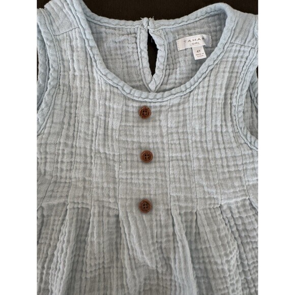 Girl’s Tahari summer outfit Top Shorts headband 3pc Outfit Set Size 4T Toddler - Picture 6 of 11